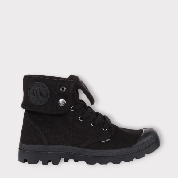Palladium Men's Baggy Boots in Black Canvas. 02353-060 - Picture 1 of 7
